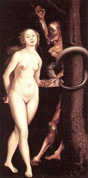 Hans Baldung Grien Eve, Serpent and Death china oil painting image